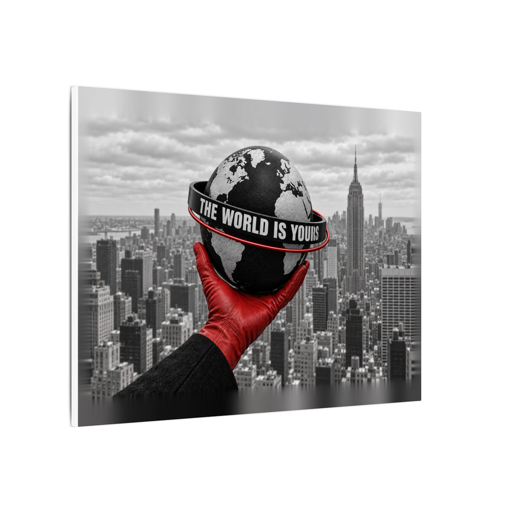 The World Is Yours - Money Wall Art | Canvas (Landscape)