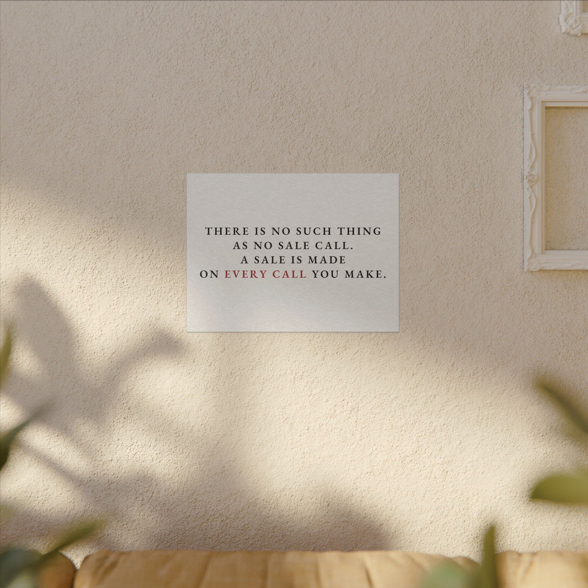 A Sale on Every Call - Office Wall Art Quotes | Canvas (Landscape)