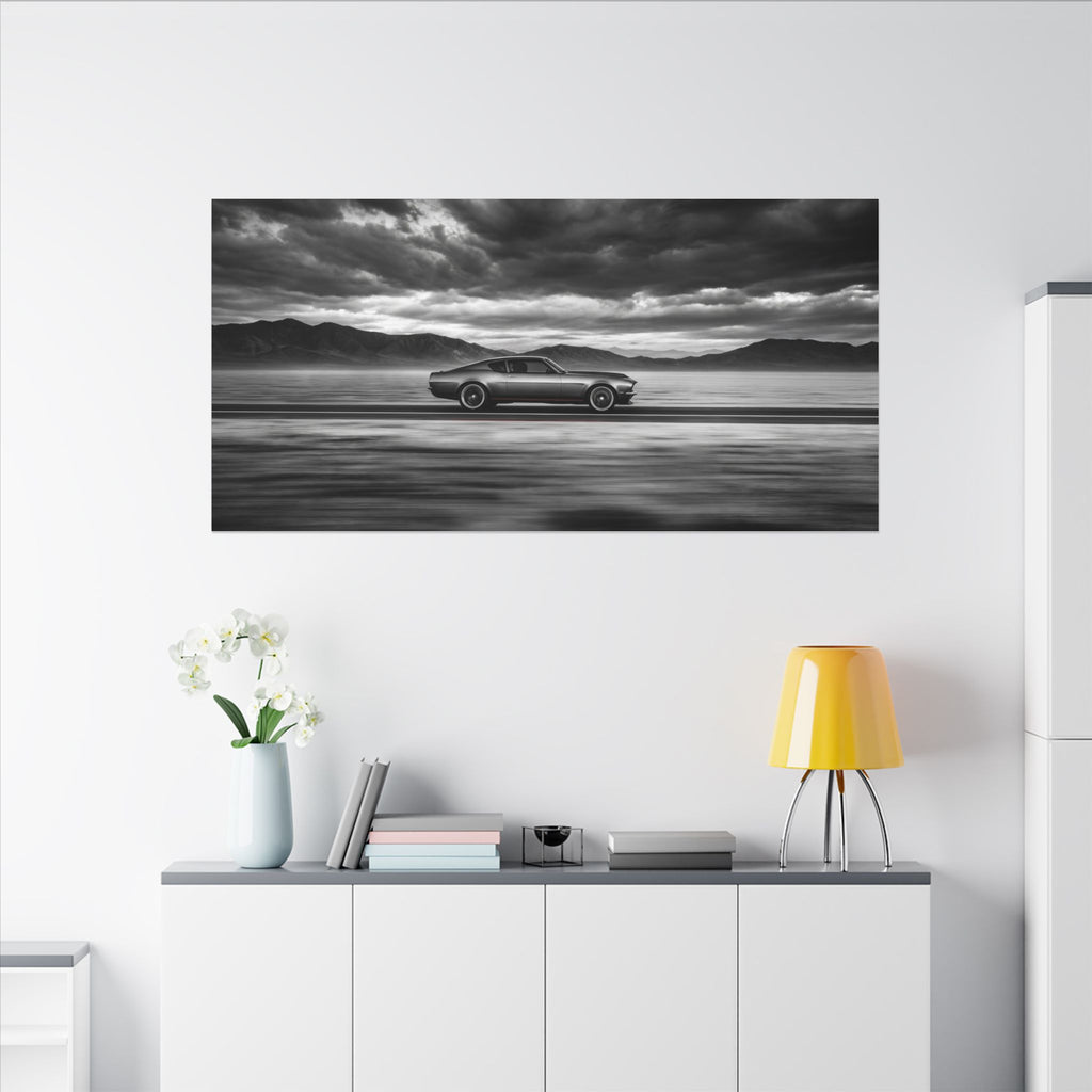 Open Road Velocity - Racing Wall Art | Canvas (Panoramic)