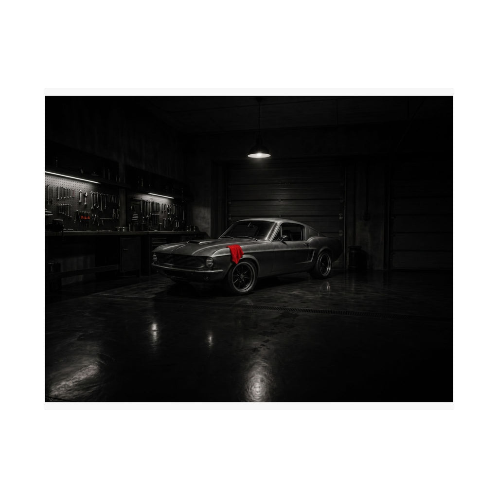 Private Sanctuary - Garage Wall Art | Matte Poster (Landscape)
