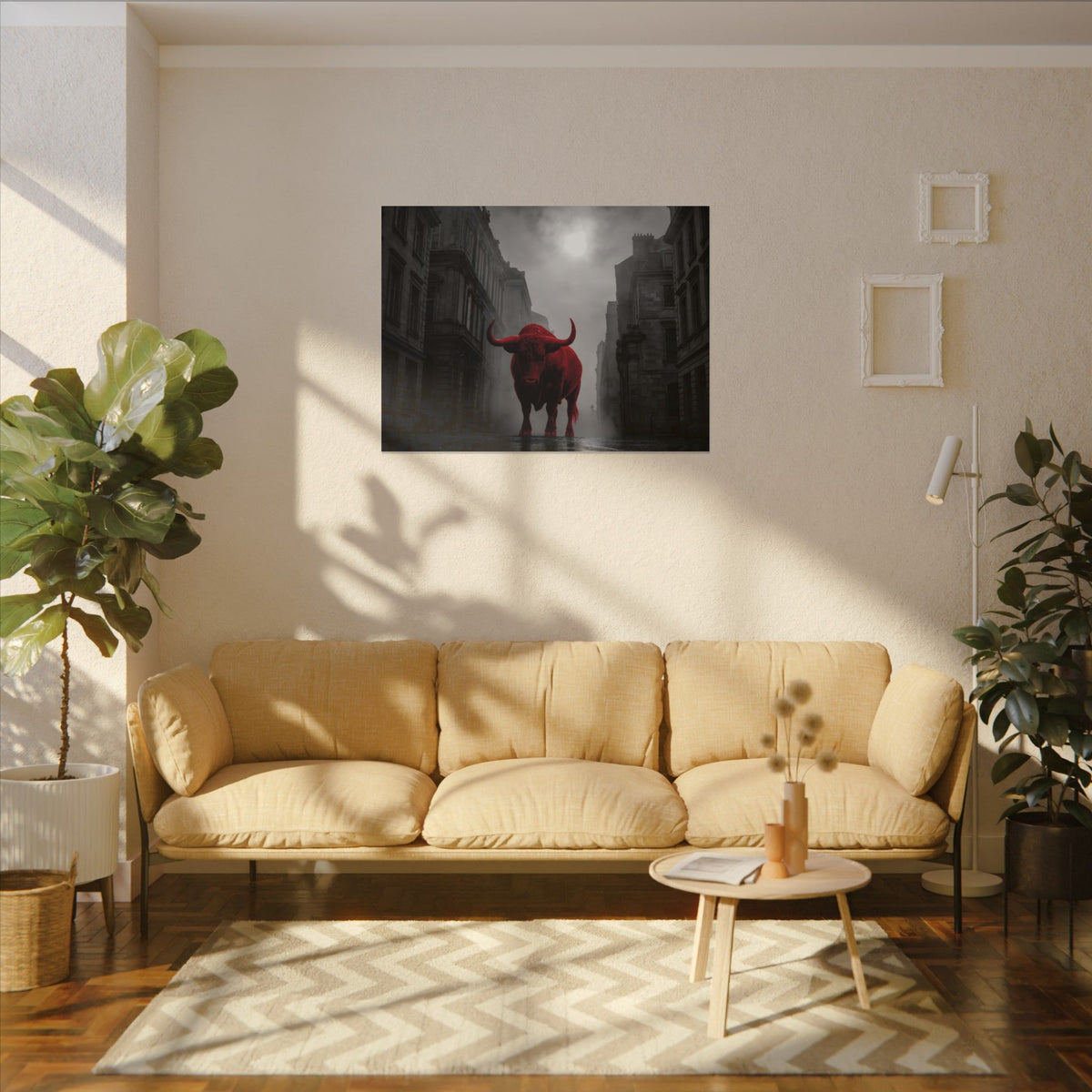 The Bull - Business Wall Art | Canvas (Landscape)
