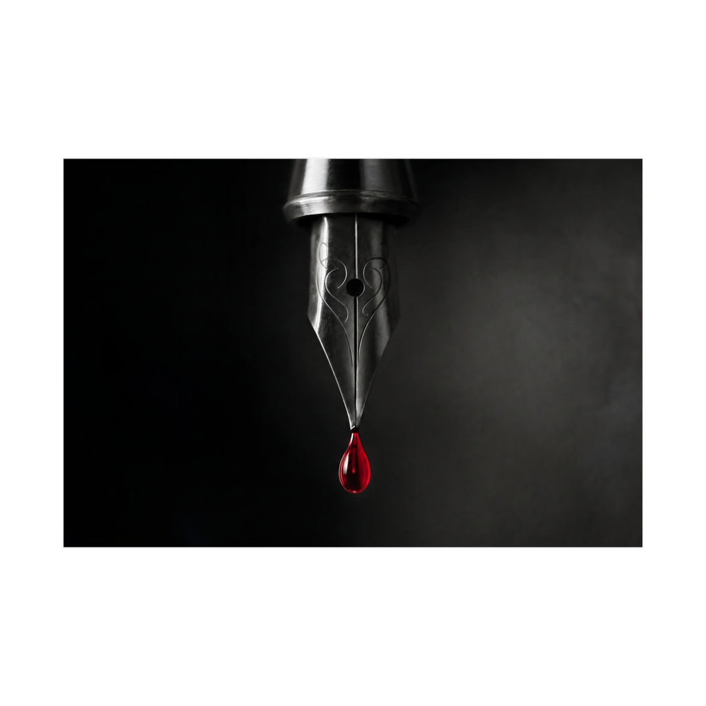 The First Drop - Professional Office Art | Matte Poster (Landscape)