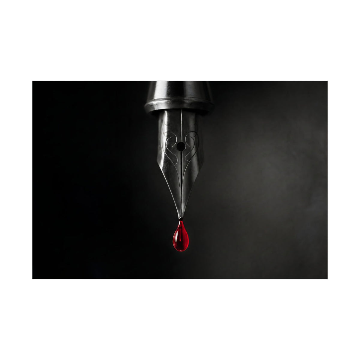 The First Drop - Professional Office Art | Matte Poster (Landscape)