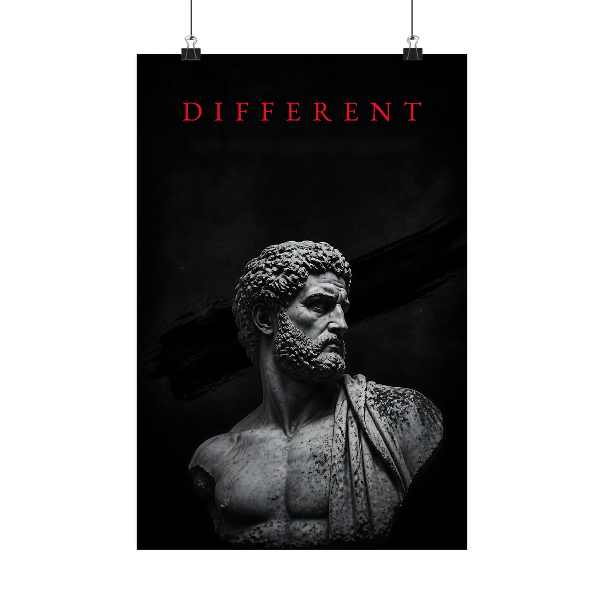 Different - Dark Wall Art | Matte Poster