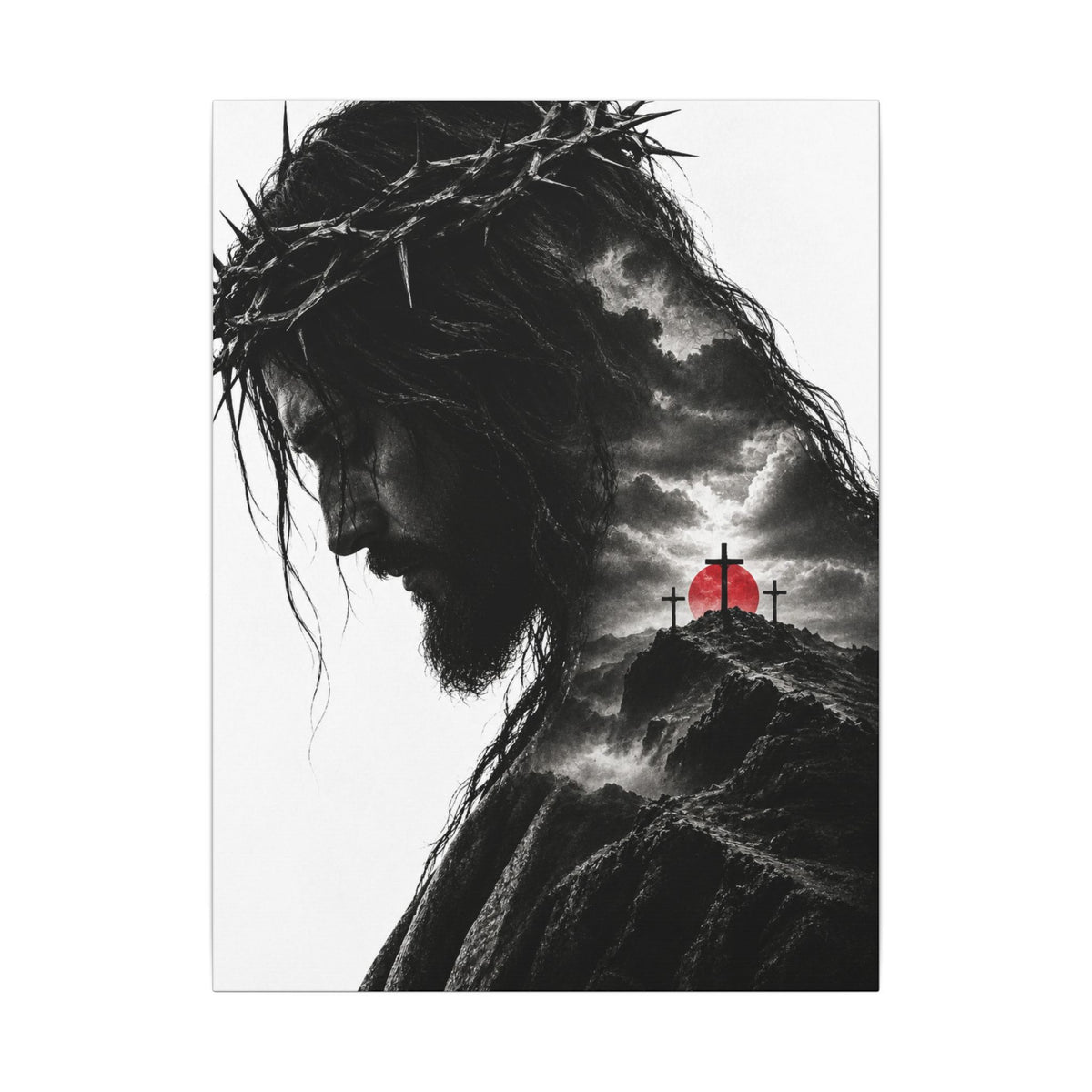 Three Crosses - Christian Wall Art | Canvas