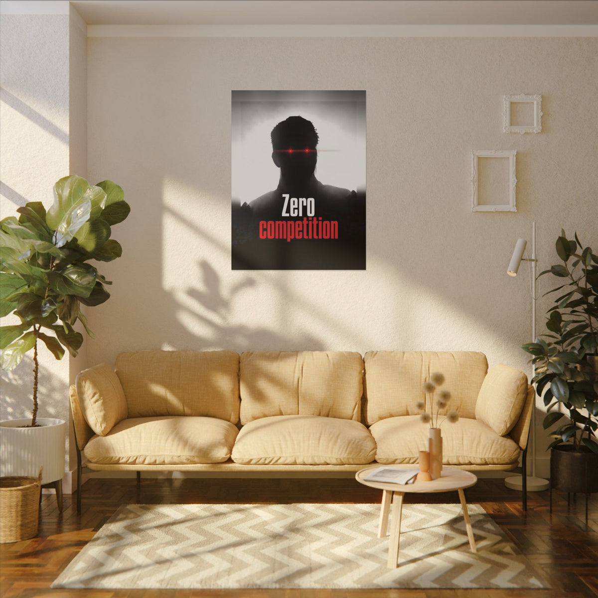 Zero Competition - Men's Office Wall Art | Canvas