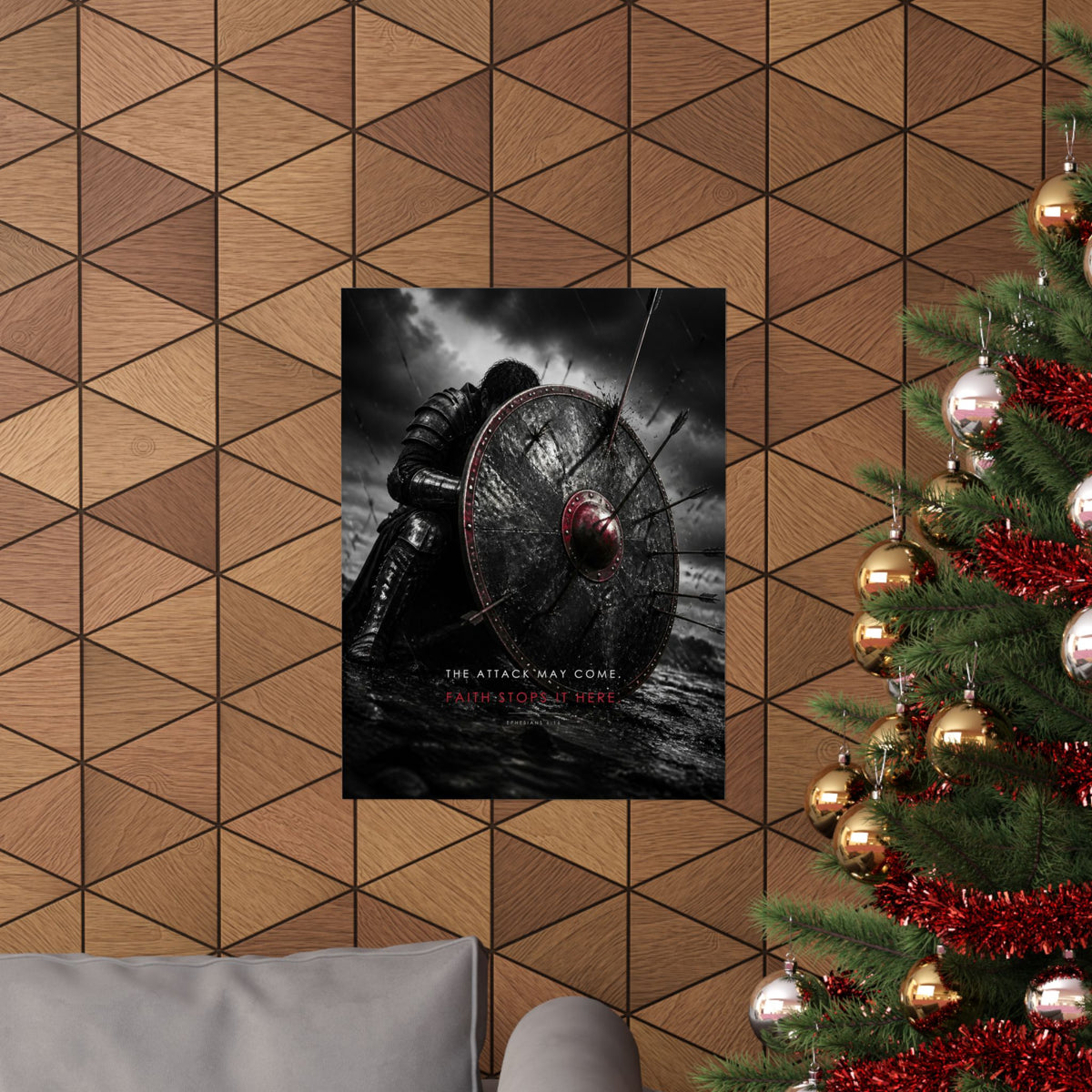 Shield of Faith - Armor of God Wall Art | Matte Poster
