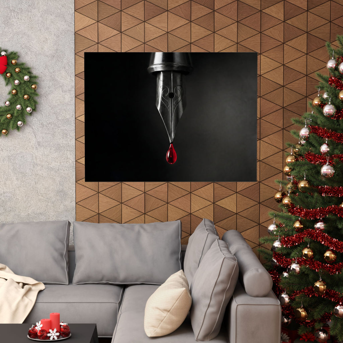 The First Drop - Professional Office Art | Matte Poster (Landscape)