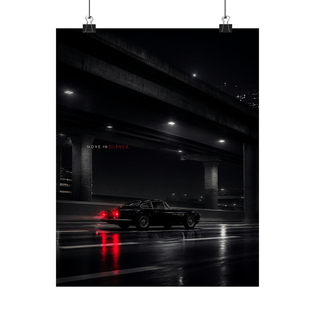 Move in Silence - Car Wall Art | Matte Poster
