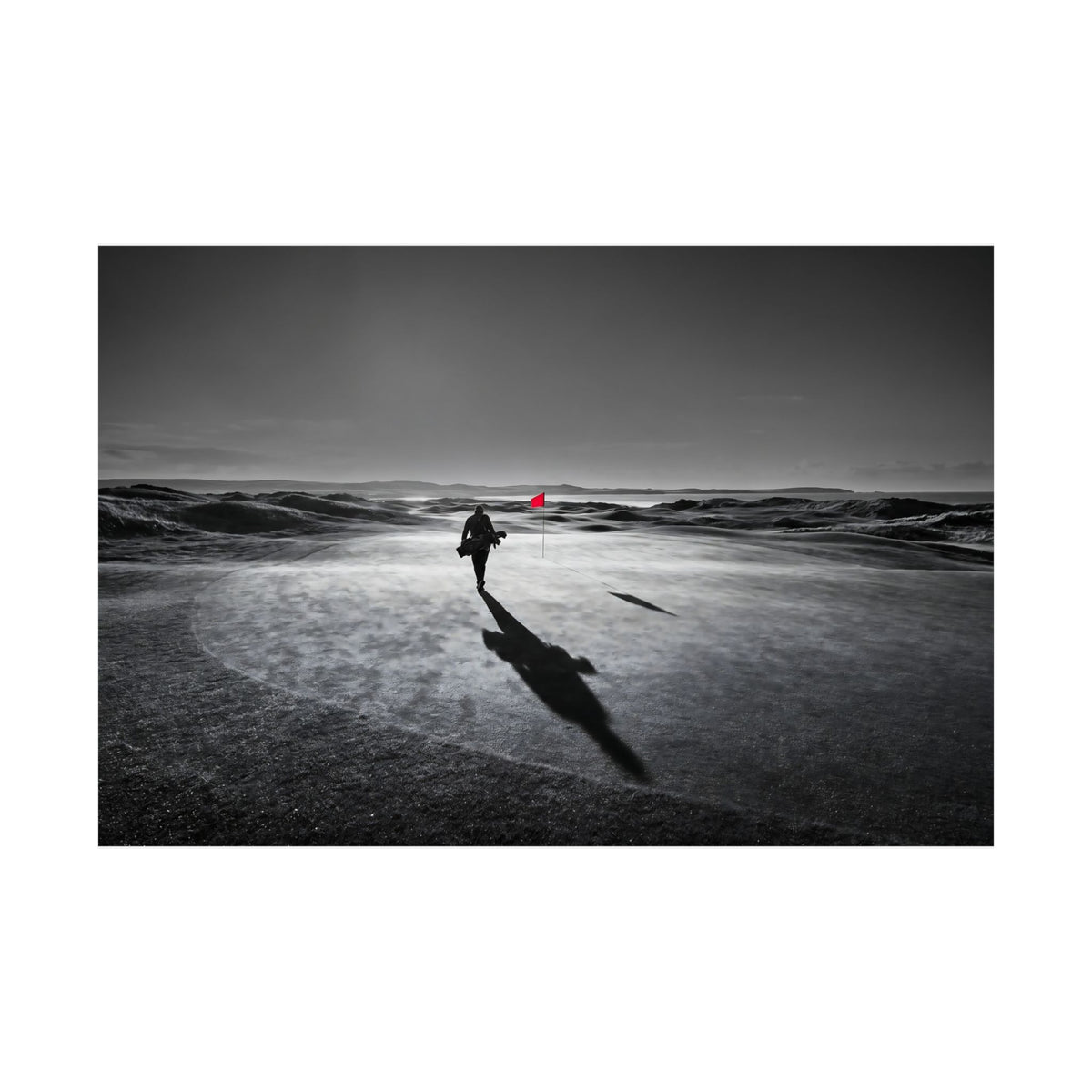 The Walk - Golf Course Wall Art | Matte Poster (Landscape)