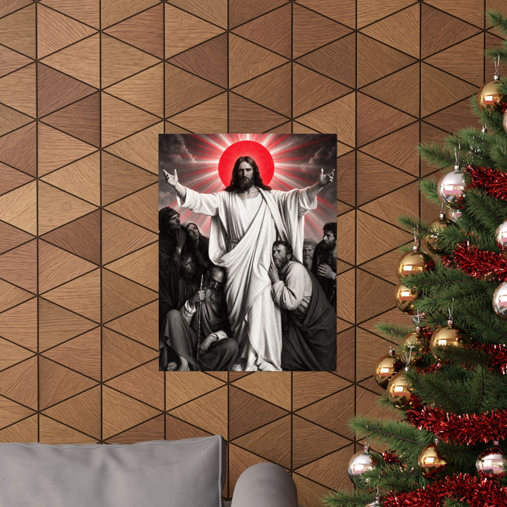 Christ and the Disciples - Christian Wall Art | Matte Poster