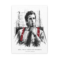 Child of Divorce Sketch - Dark Office Wall Art | Canvas