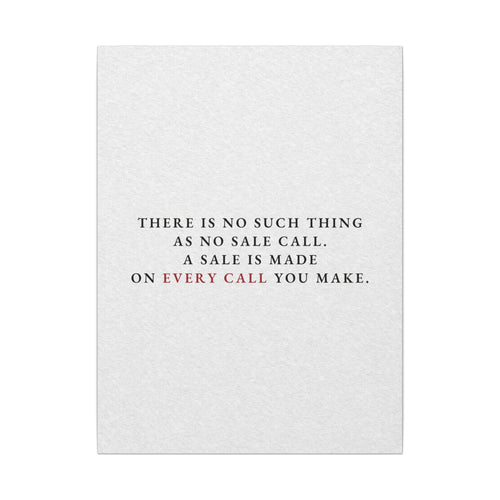 A Sale on Every Call - Office Wall Art Quotes | Canvas