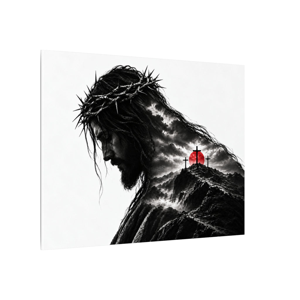 Three Crosses - Christian Wall Art | Canvas (Landscape)