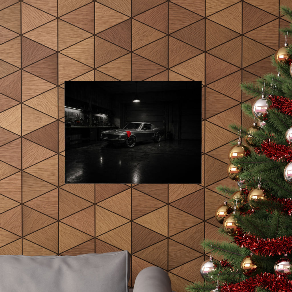 Private Sanctuary - Garage Wall Art | Matte Poster (Landscape)