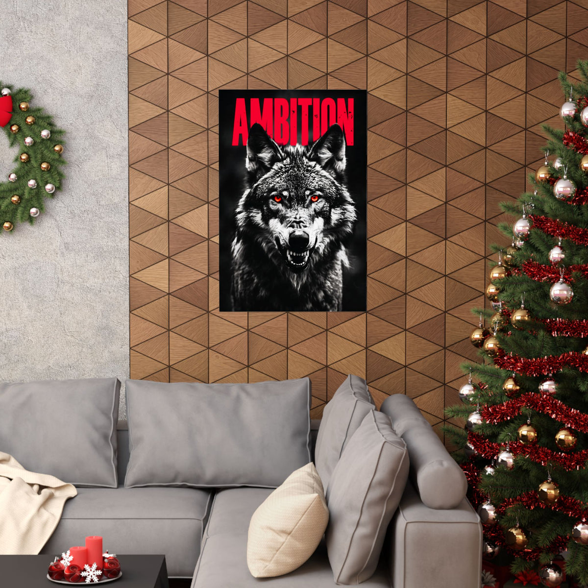 Ambition - Wolf Wall Art | Matte Poster