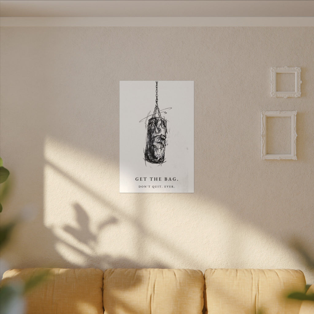 Get the Bag - Boxing Wall Art | Canvas