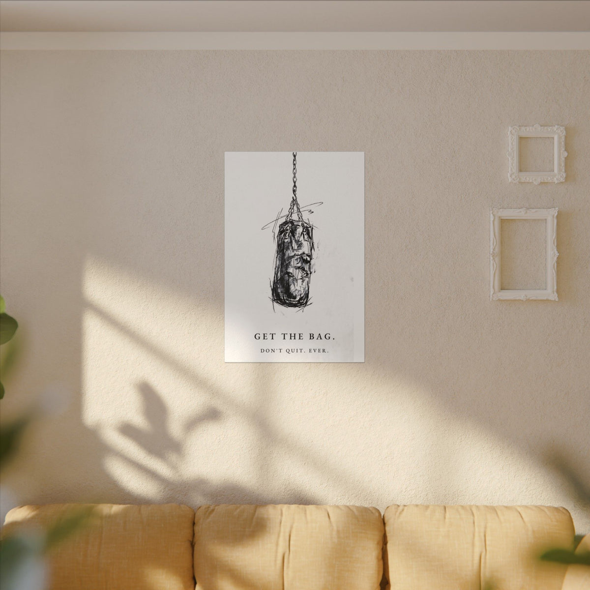 Get the Bag - Boxing Wall Art | Canvas