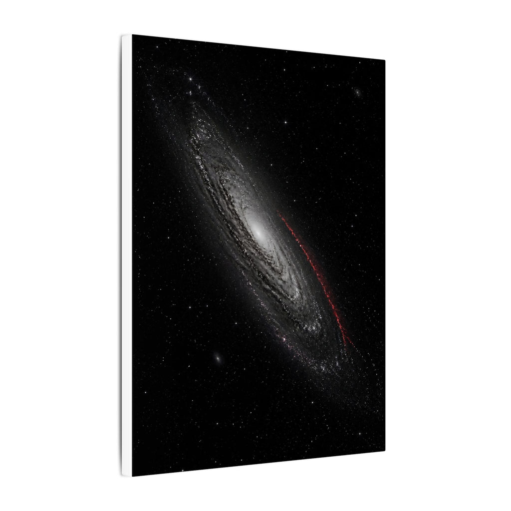 Crimson Orbit - Space Wall Art | Canvas