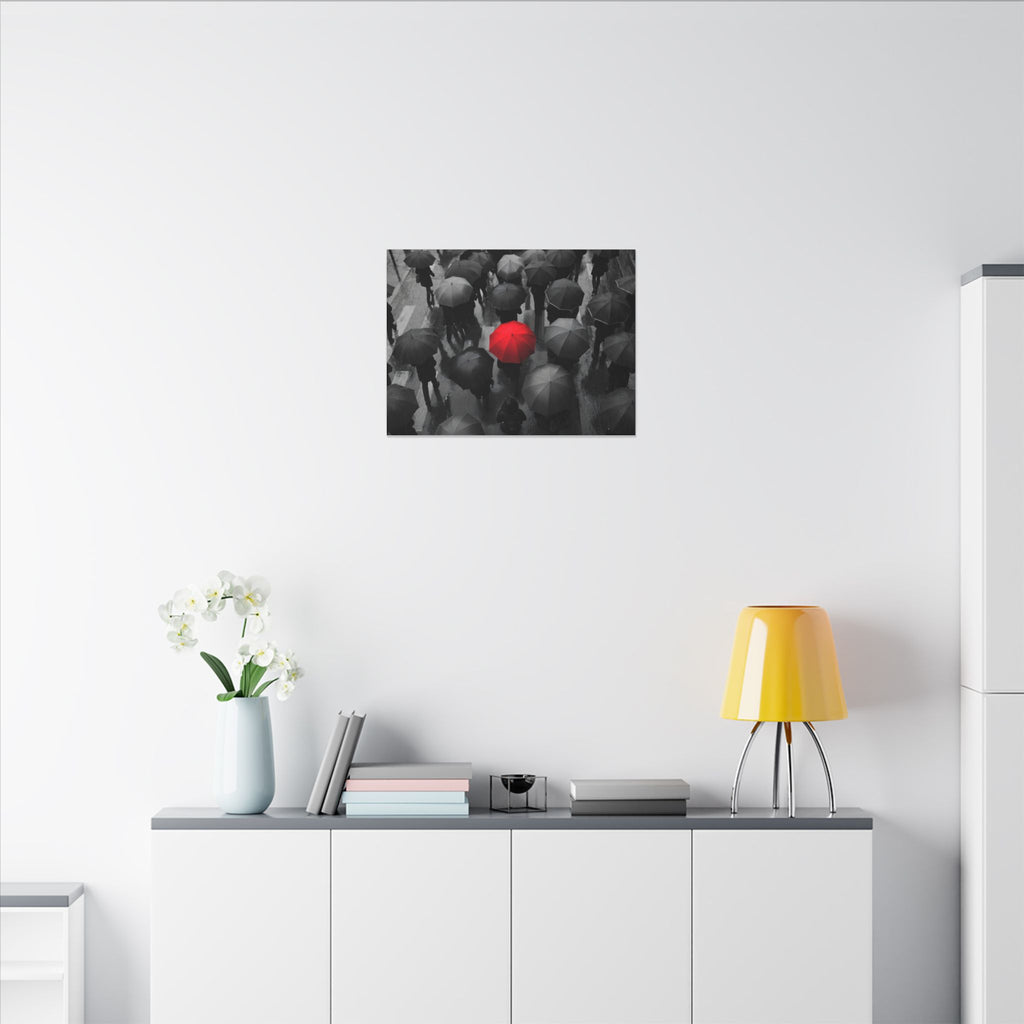 One in the Crowd - Office Wall Art | Canvas (Landscape)