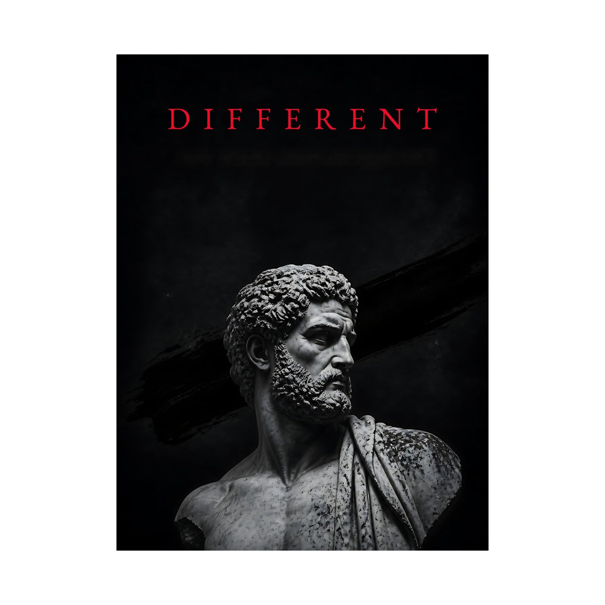 Different - Dark Wall Art | Matte Poster
