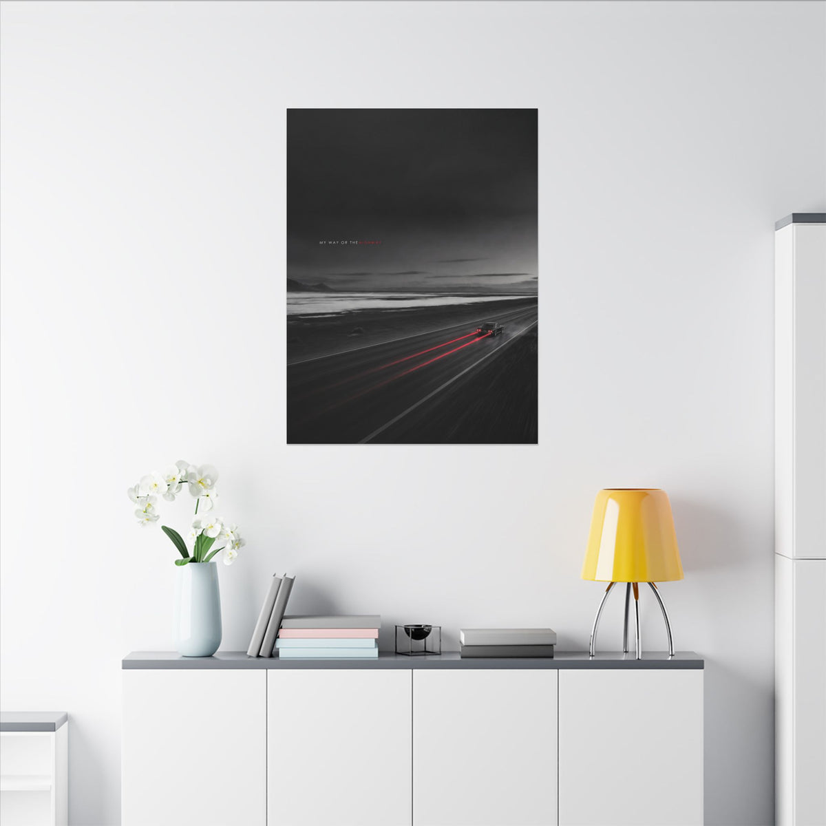 My Way or the Highway - Car Wall Art | Canvas