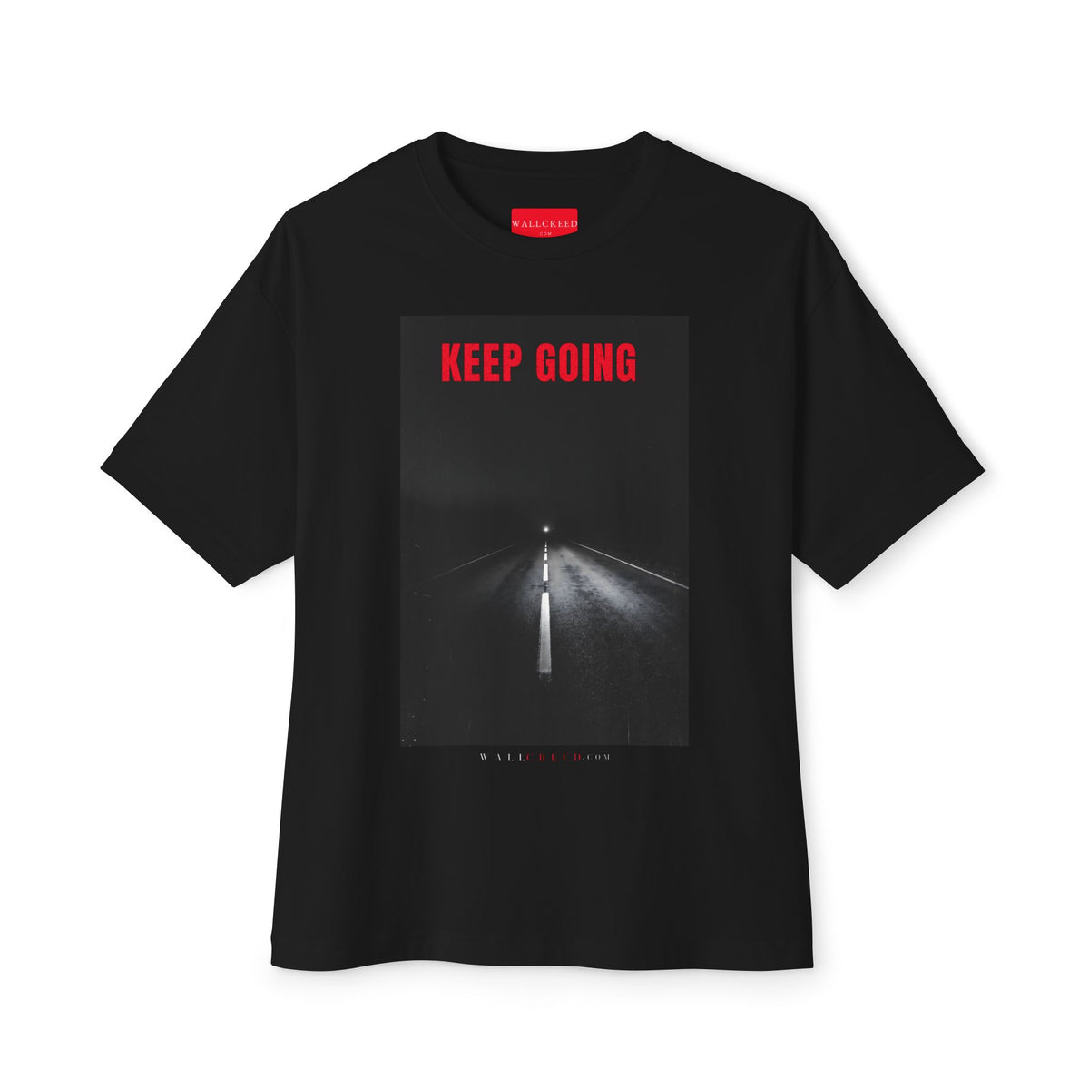 The Extra Mile | Heavyweight Tee (Front + Back)
