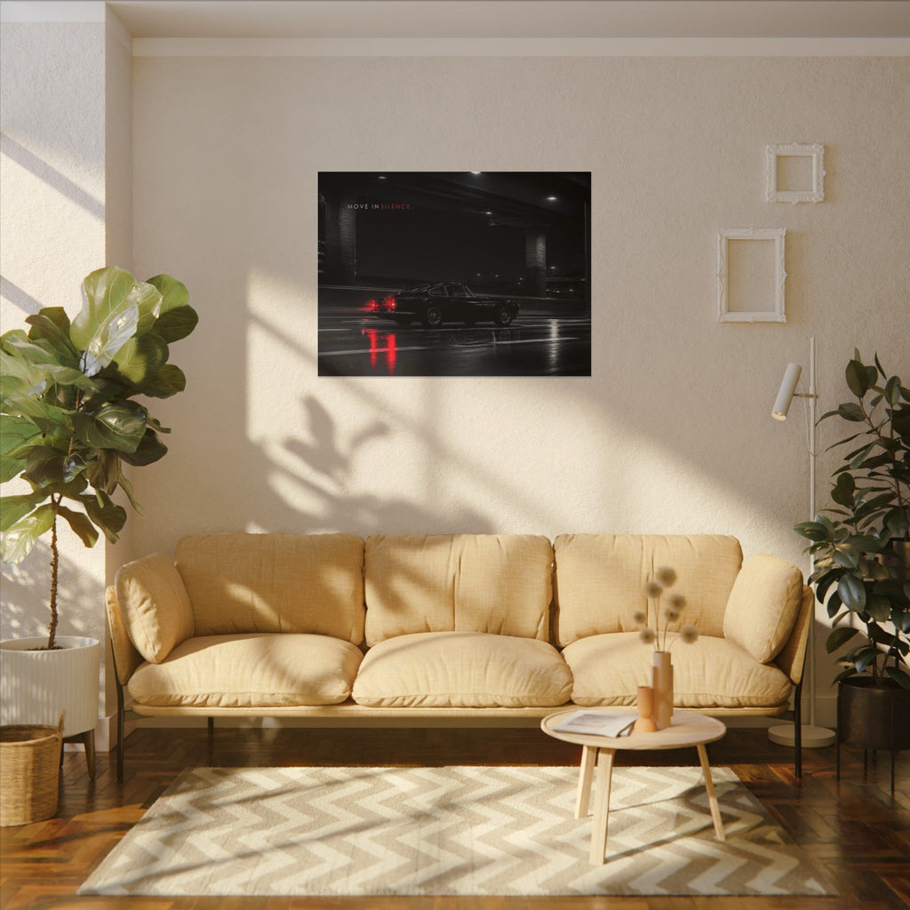 Move in Silence - Car Wall Art | Canvas (Landscape)