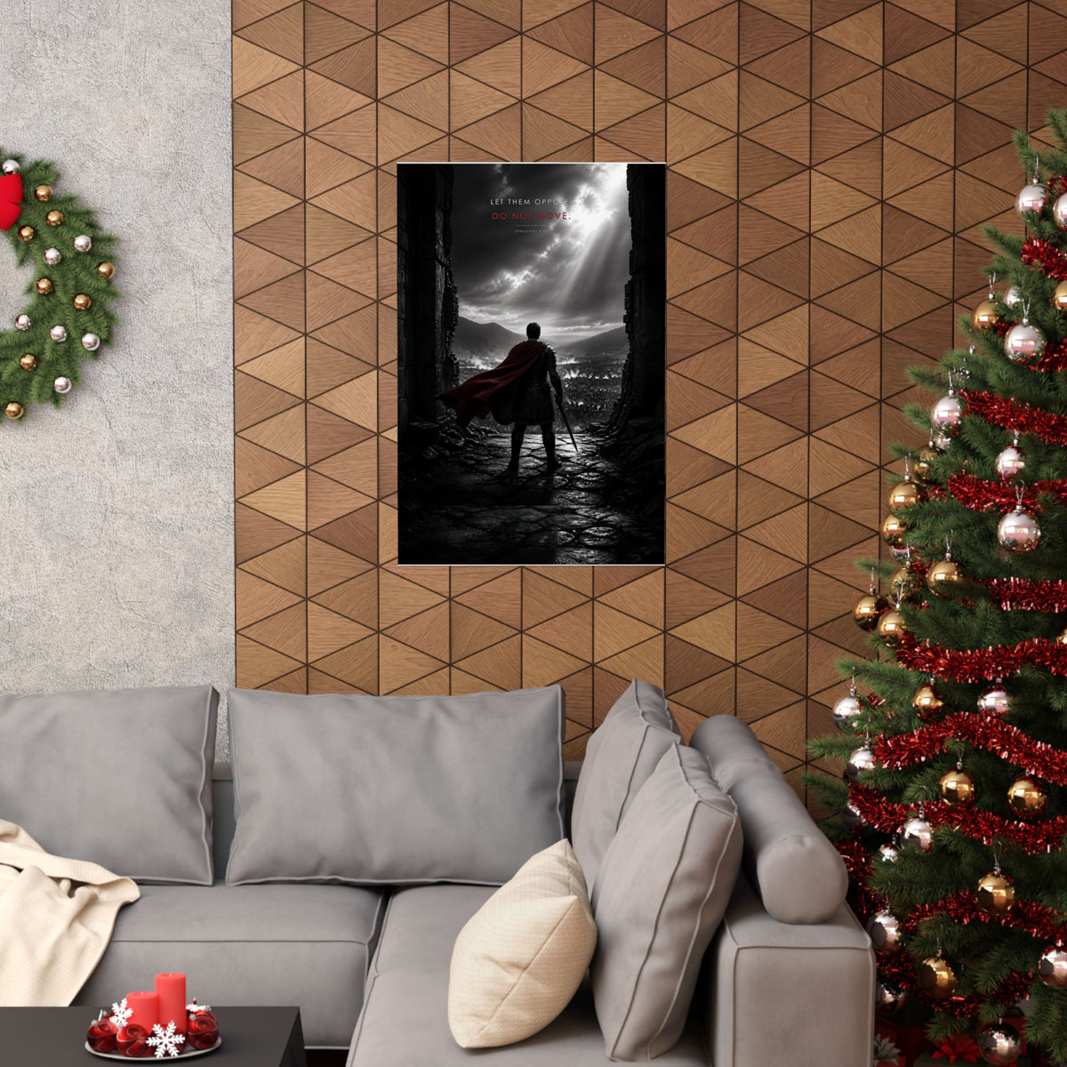 Stand Firm - Armor of God Wall Art | Matte Poster