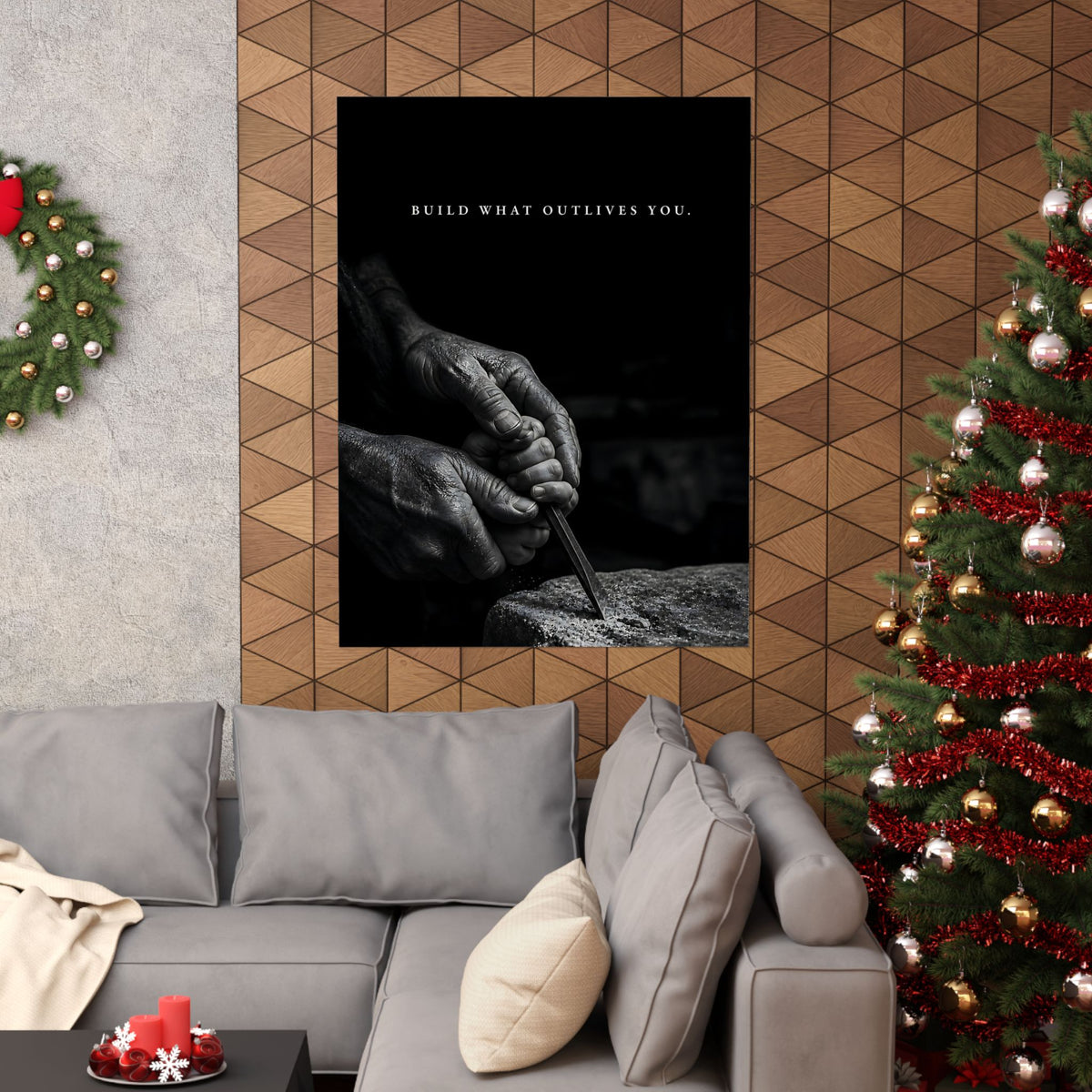Build What Outlives You - Motivational Posters | Matte Poster