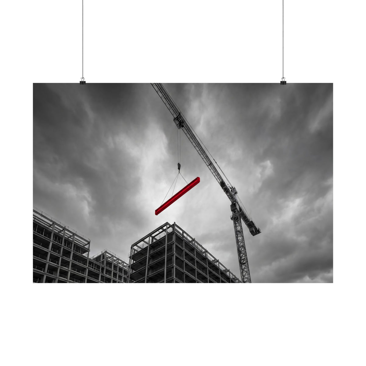 The Next Beam - Art For Business Office | Matte Poster (Landscape)