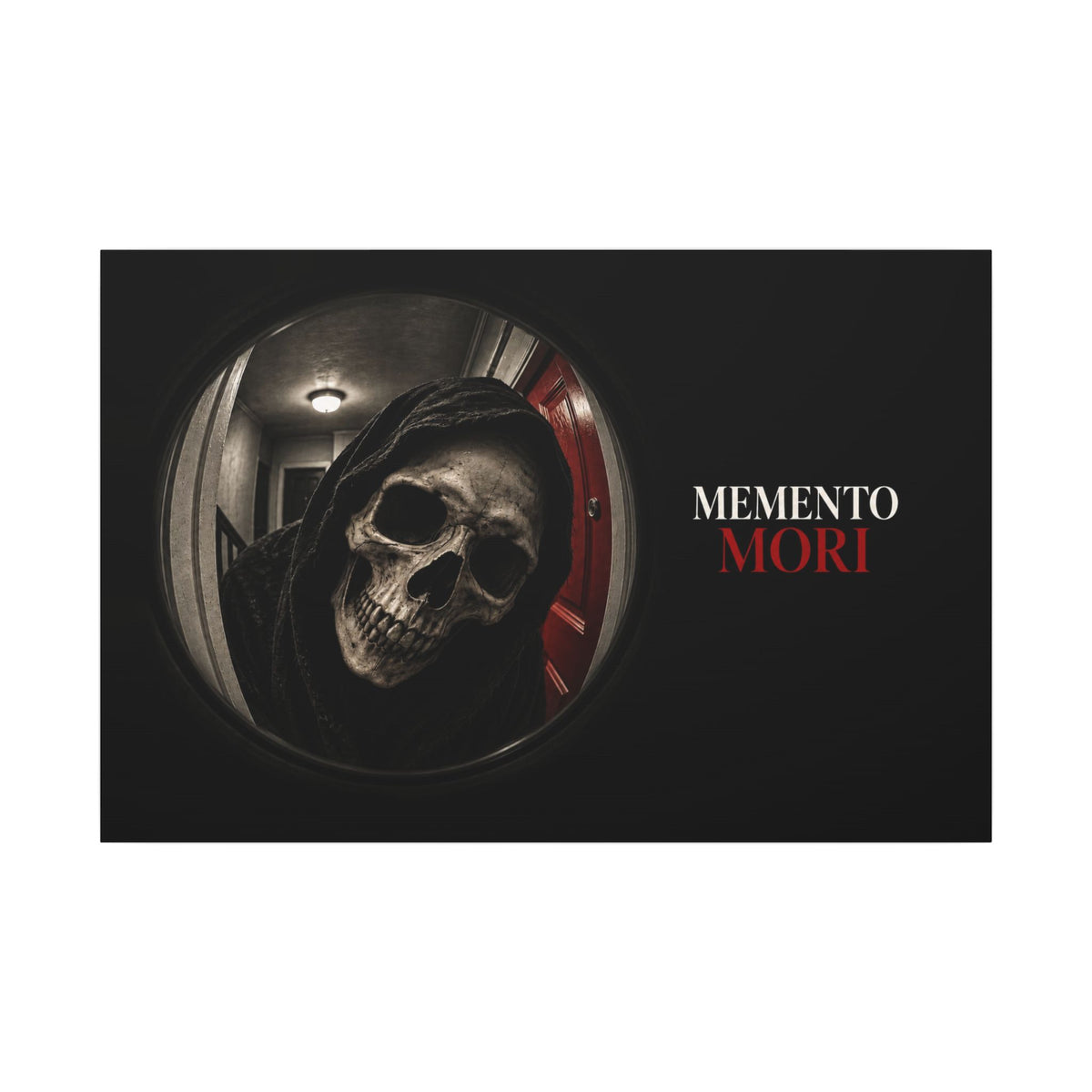 Memento Mori - Dark Wall Art | Canvas (Landscape)