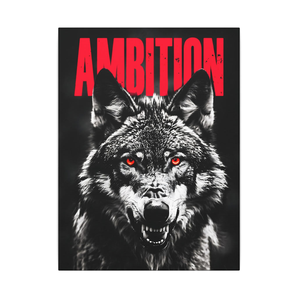 Ambition - Wolf Wall Art | Canvas
