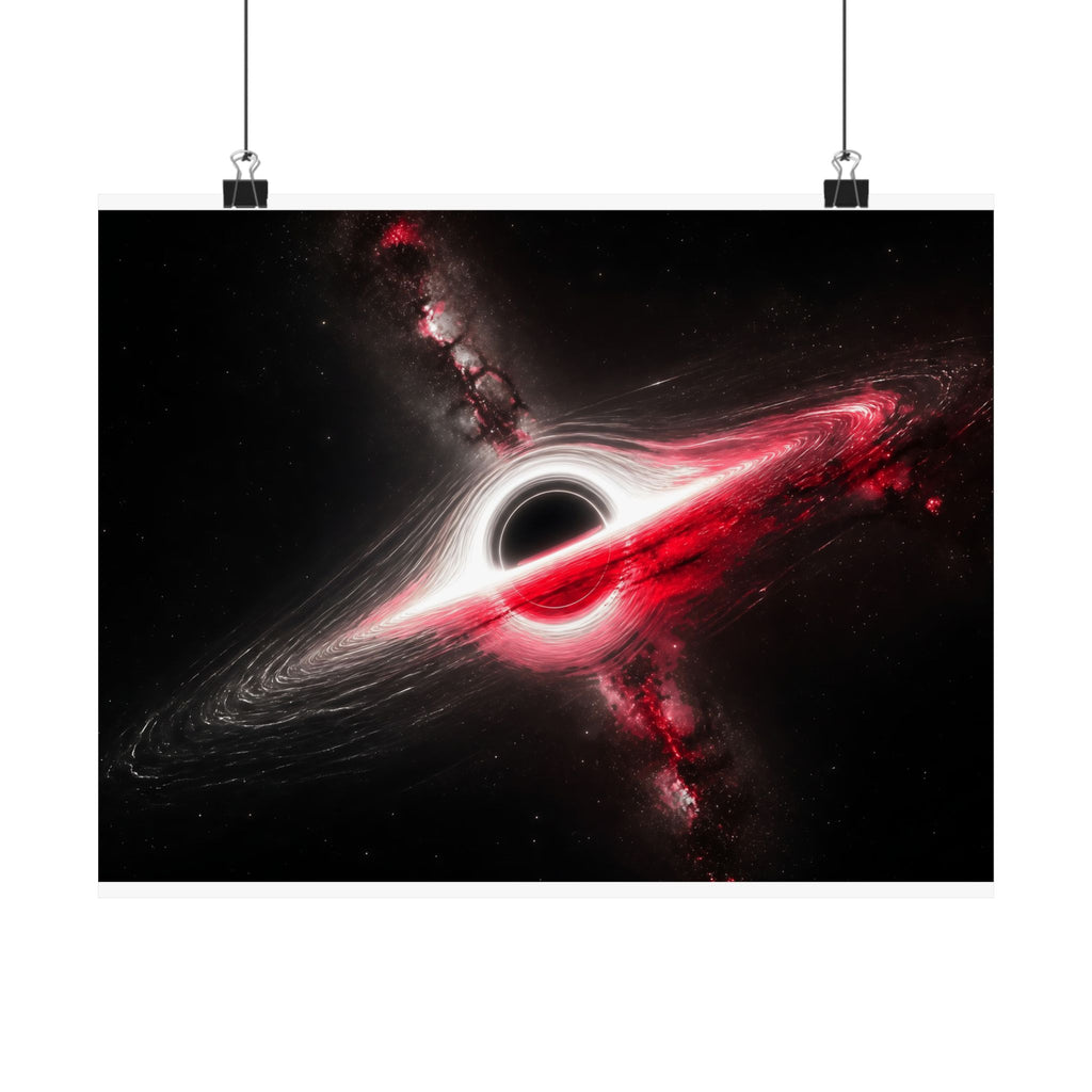 Event Horizon - Space Wall Art | Matte Poster (Landscape)