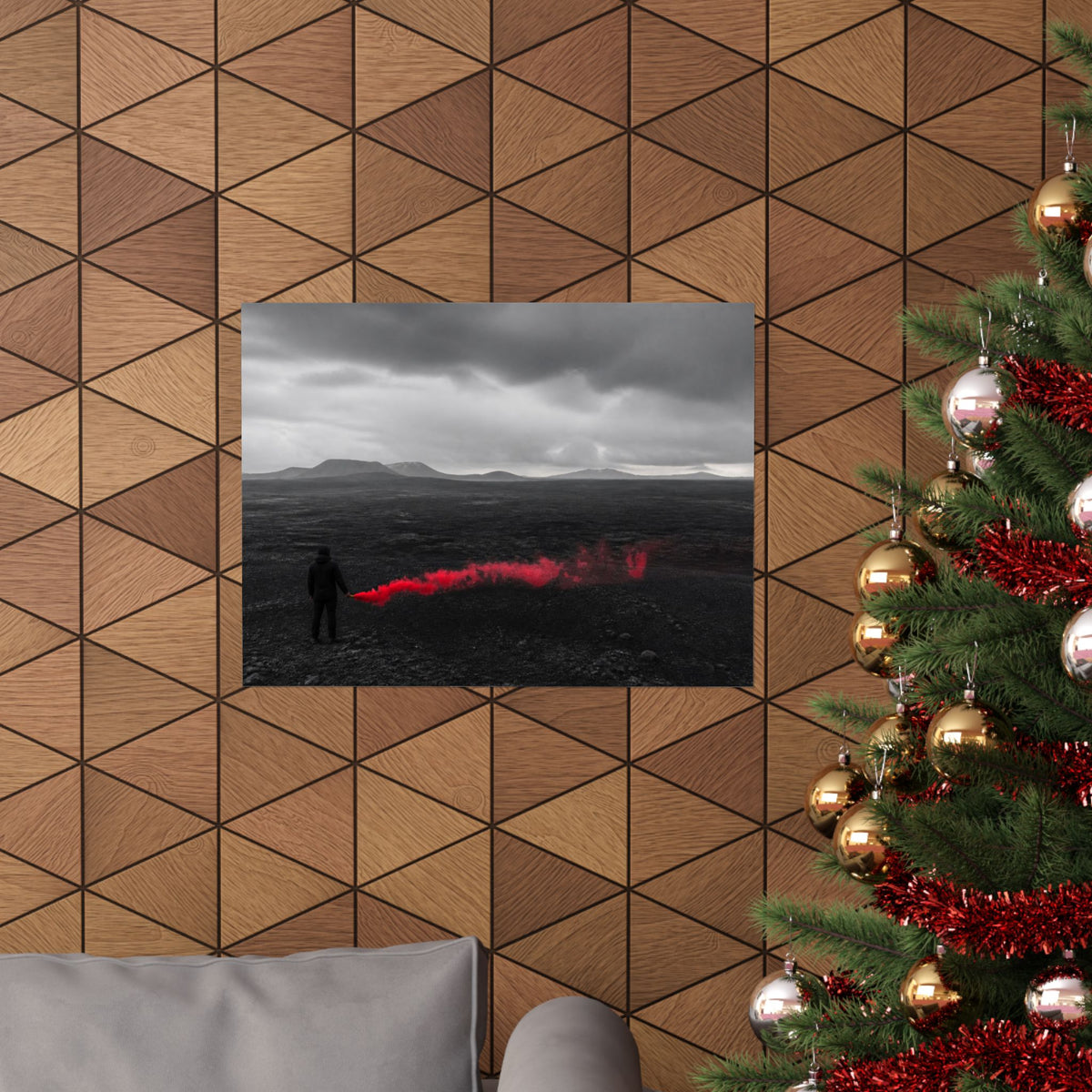 Refuse to Disappear - Above Bed Wall Art | Matte Poster (Landscape)