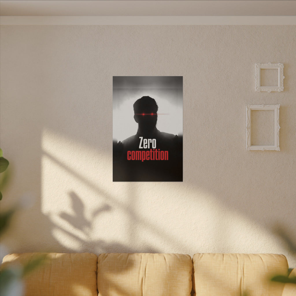 Zero Competition - Men's Office Wall Art | Canvas