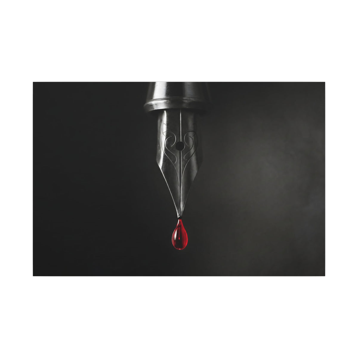 The First Drop - Professional Office Art | Canvas (Landscape)