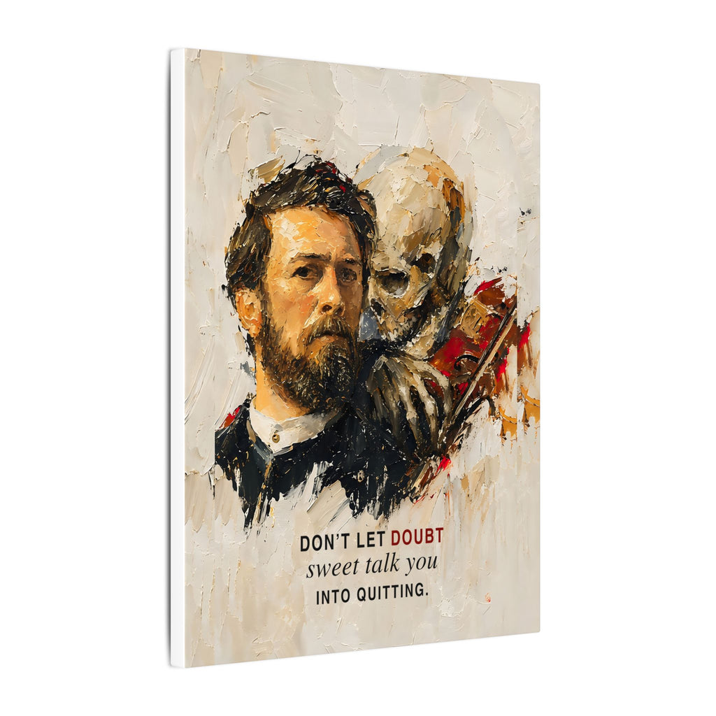 Don't Let Doubt - Motivational Wall Art | Canvas