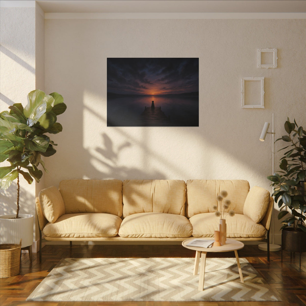The Wait - Bedroom Wall Art | Canvas (Landscape)