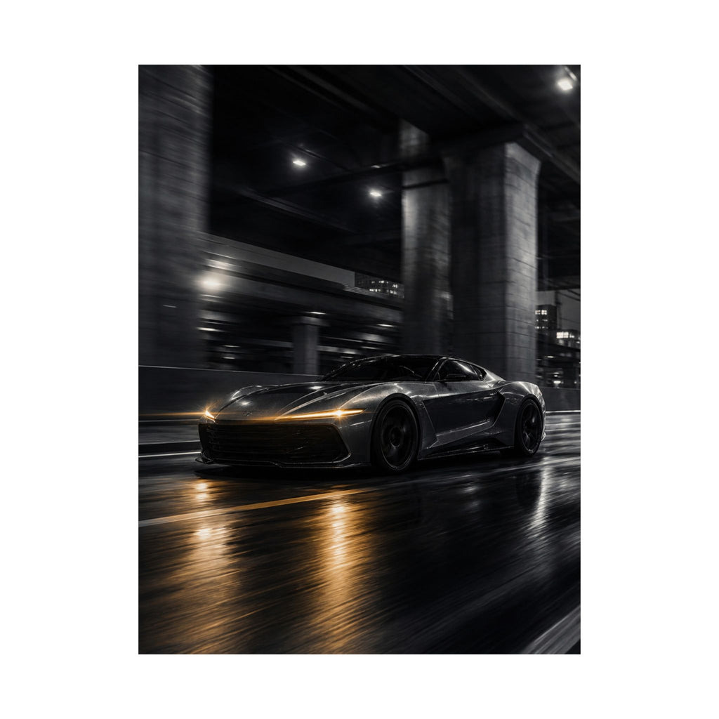 After Dark - Supercar Wall Art | Matte Poster