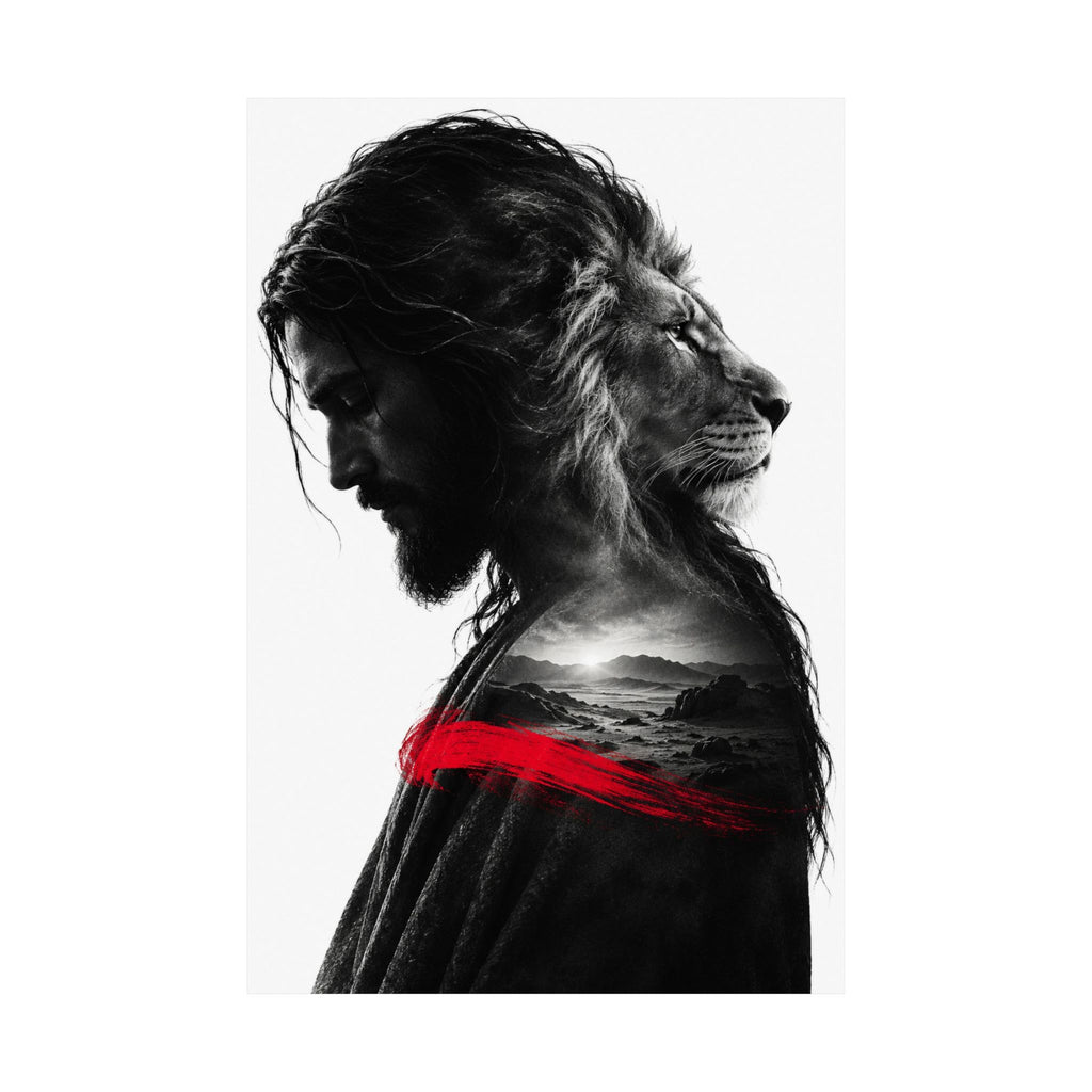 Lion of Judah - Christian Wall Art | Matte Poster