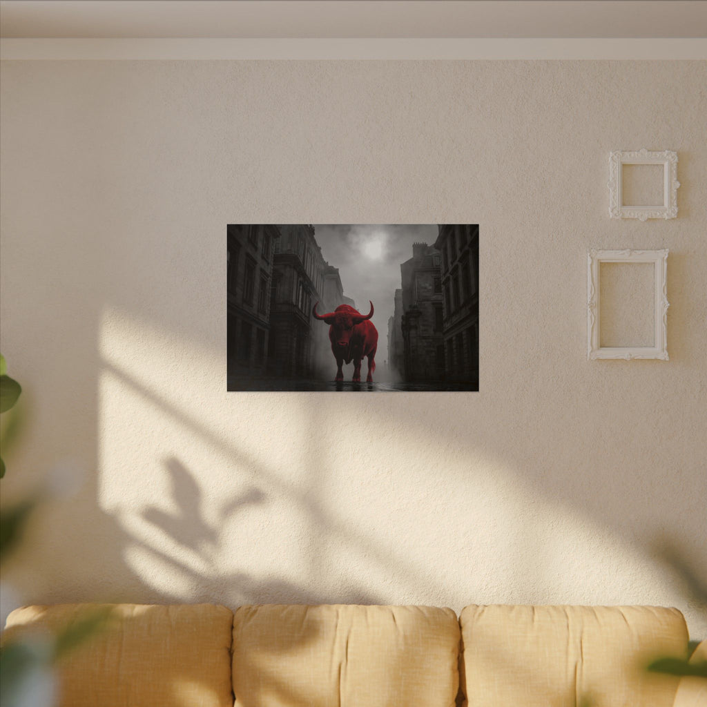 The Bull - Business Wall Art | Canvas (Landscape)