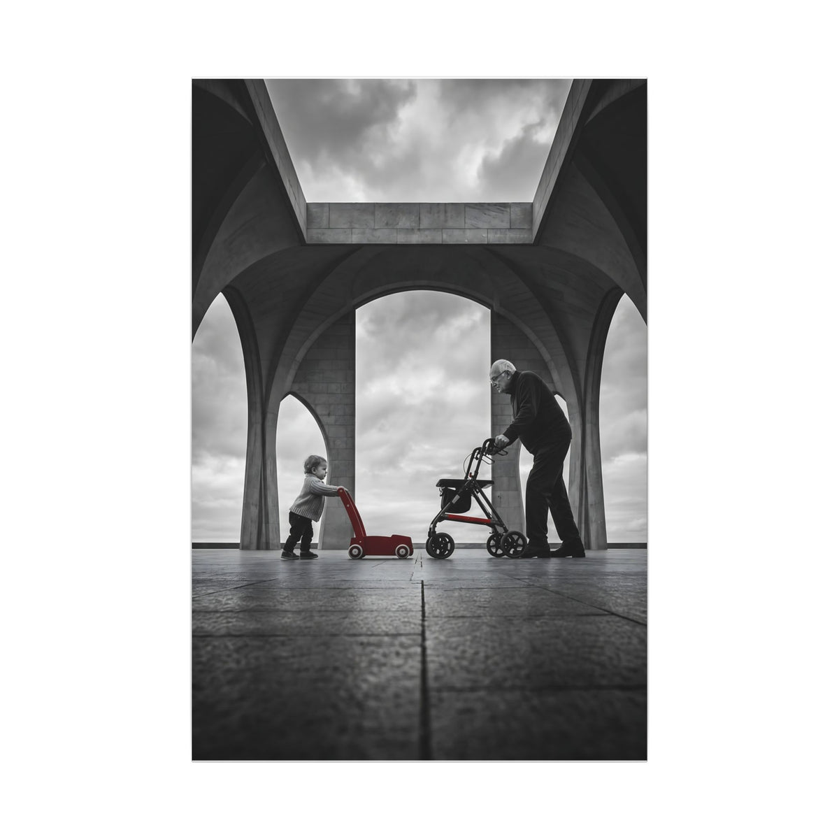 Between the Arches - Bedroom Wall Art | Canvas