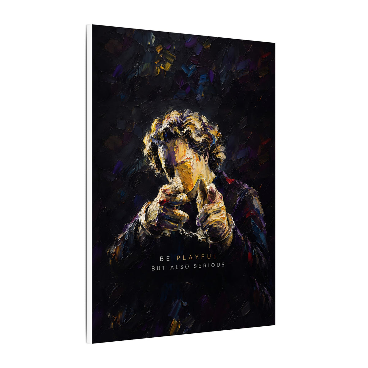 Be Playful But Also Serious - Office Wall Art | Canvas