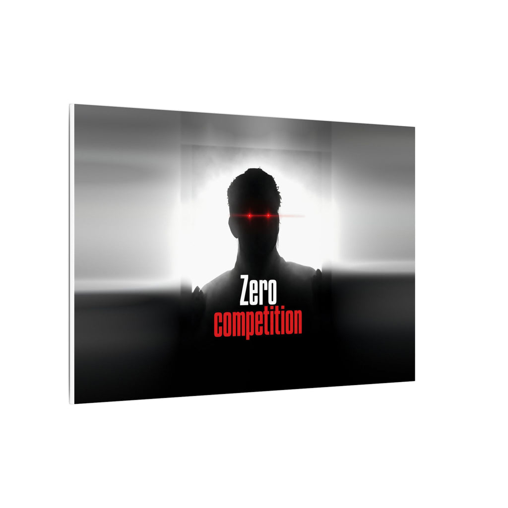 Zero Competition - Men's Office Wall Art | Canvas (Landscape)