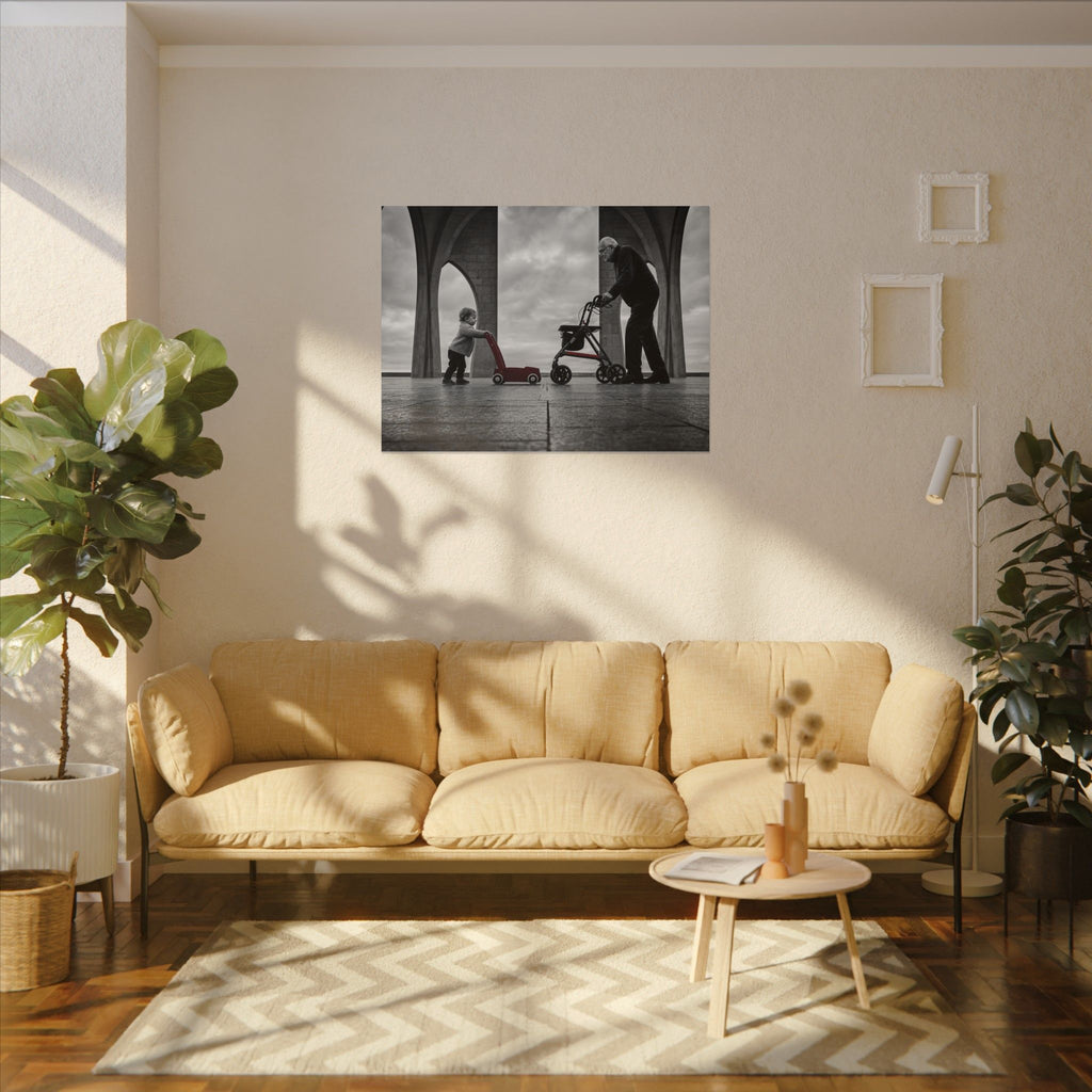 Between the Arches - Bedroom Wall Art | Canvas (Landscape)