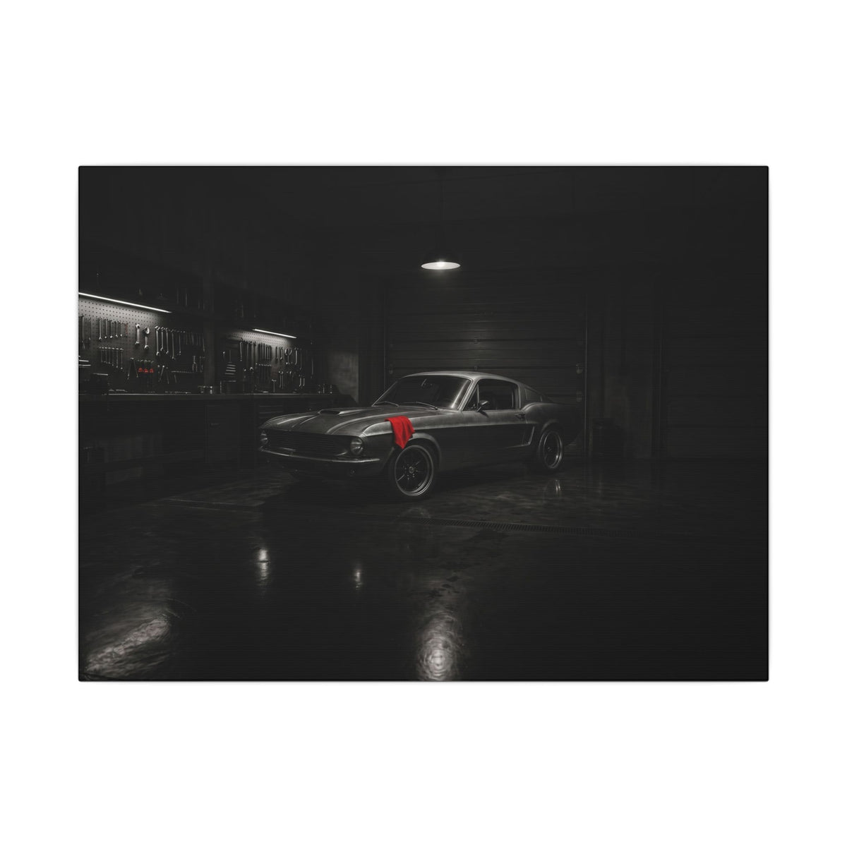 Private Sanctuary - Garage Wall Art | Canvas (Landscape)