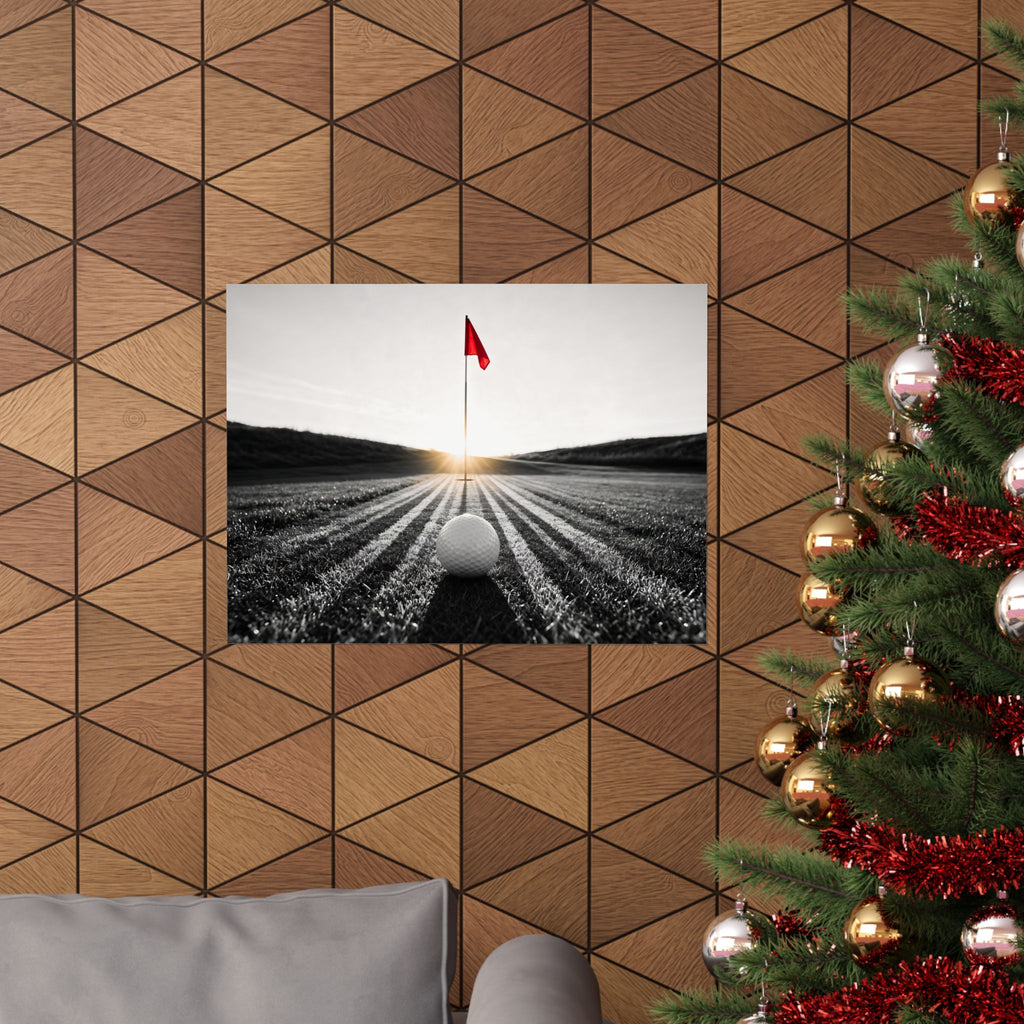 Dead Aim - Golf Wall Decor | Matte Poster (Landscape)