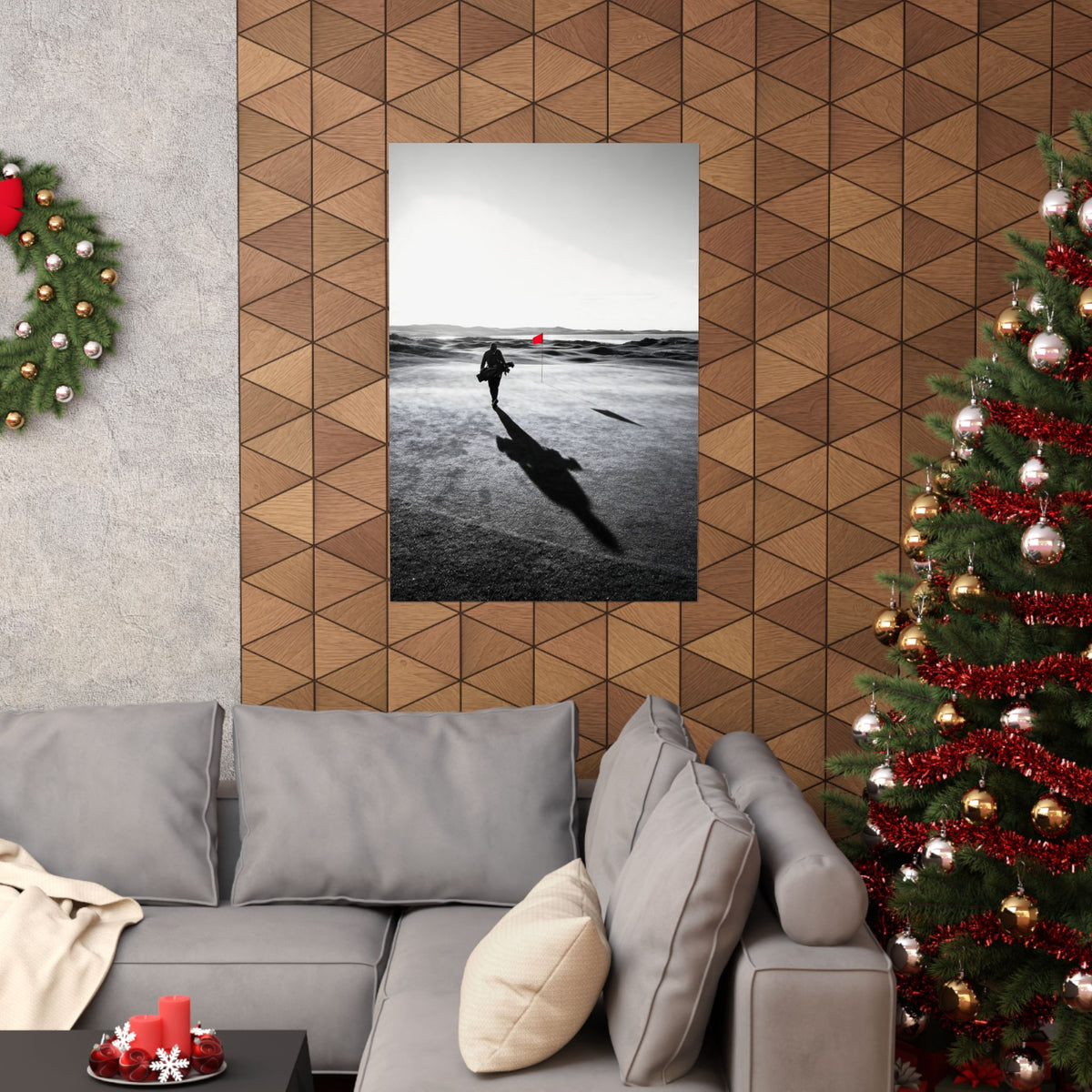 The Walk - Golf Course Wall Art | Matte Poster