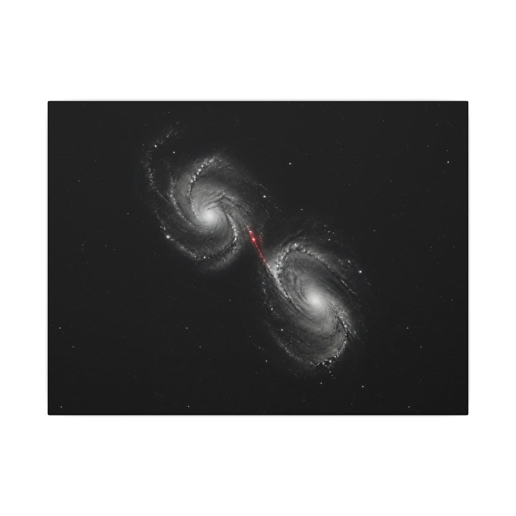 Collision Course - Space Wall Art | Canvas (Landscape)